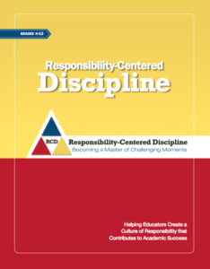 responsibility centered discipline brochure